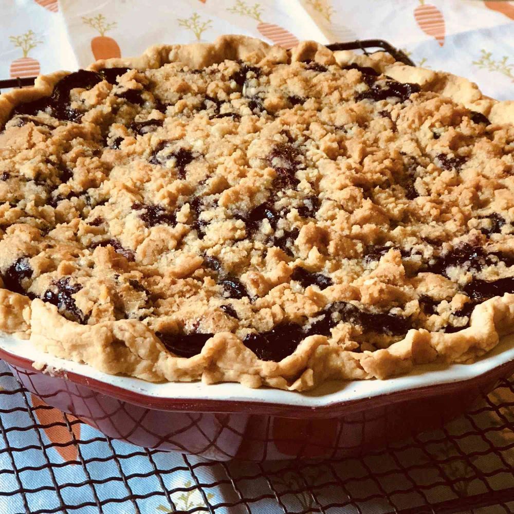 Creamy Blueberry Pie