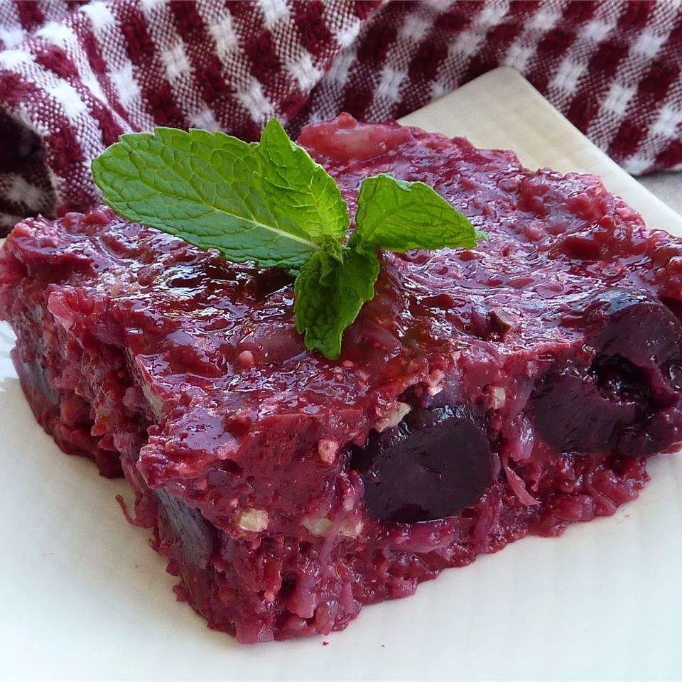 Bing Cherry Congealed Salad