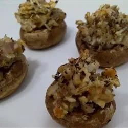 Italian-Seasoned Stuffed Mushrooms