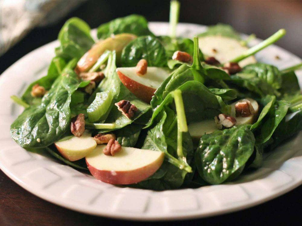 Apple Spinach Salad