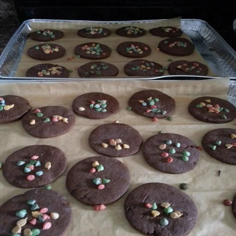 Italian Christmas Cookies with Cocoa and Orange Liqueur