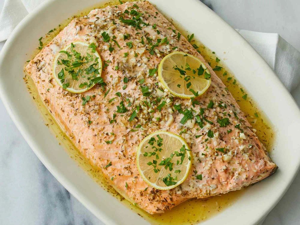 Baked Salmon in Foil