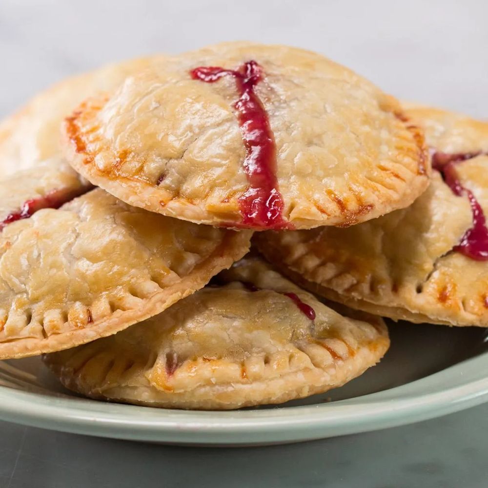 4 Ingredient Berries & Cream Hand Pies