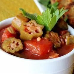 Okra with Tomatoes