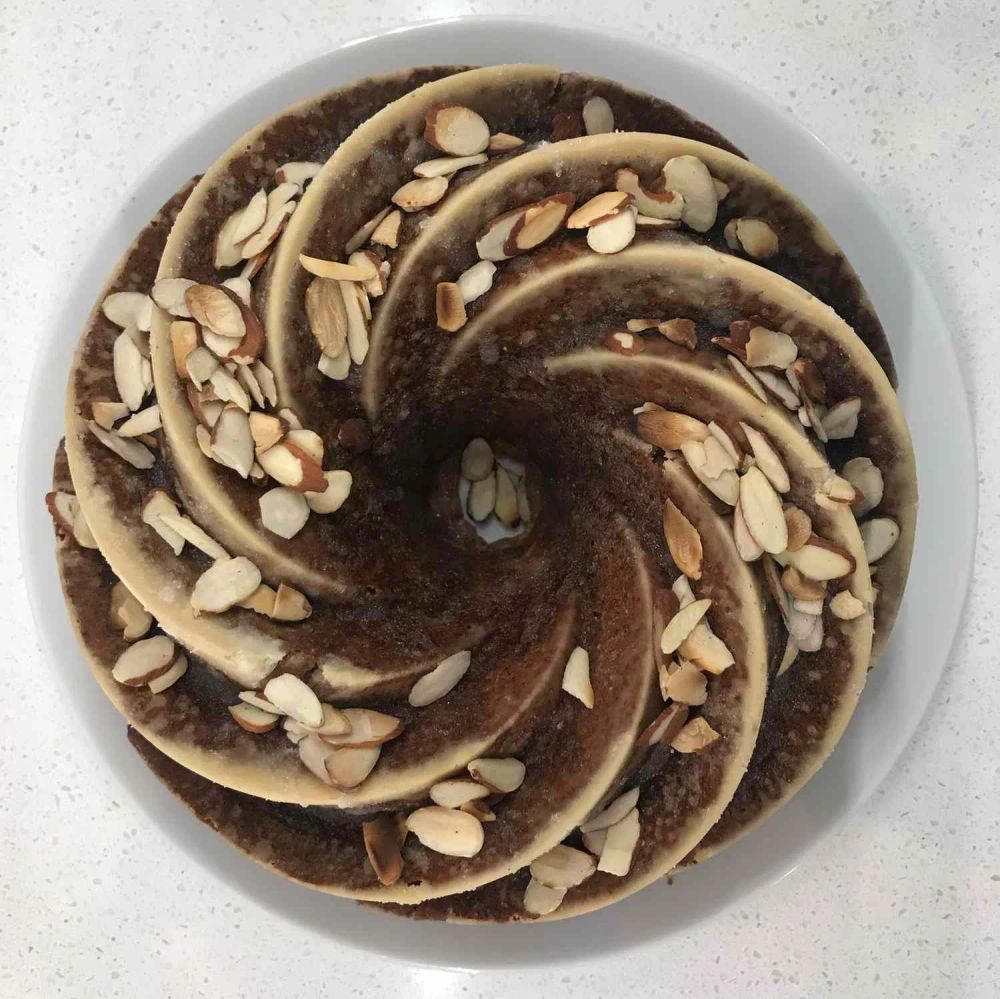 Glazed Almond Bundt Cake