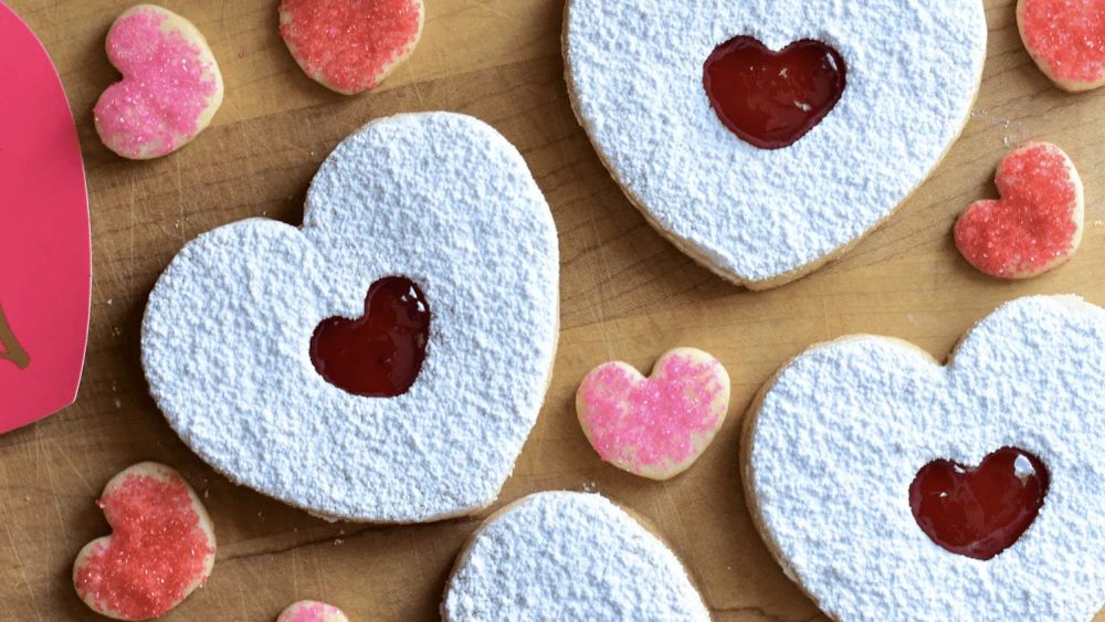 Heart-Shaped Cookies