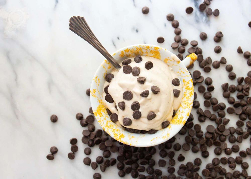 Chocolate Chip-Mint Vegan Nice Cream