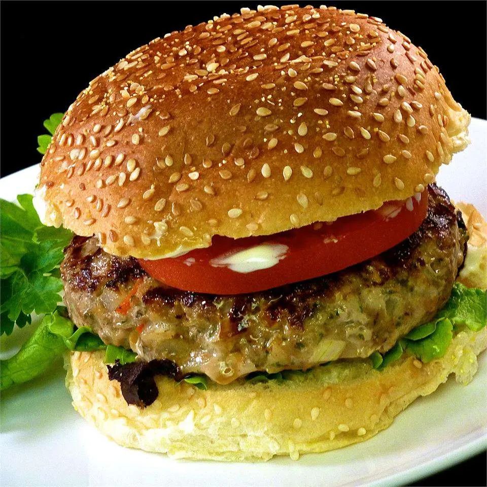 Asian Turkey Burgers