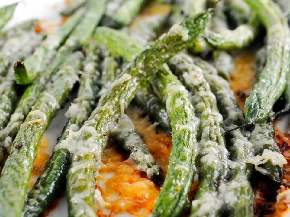 Parmesan-Roasted Green Beans