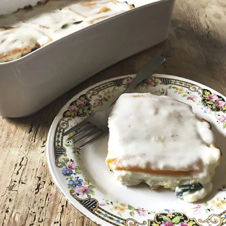 Vegetable Lasagna with Butternut Squash Noodles