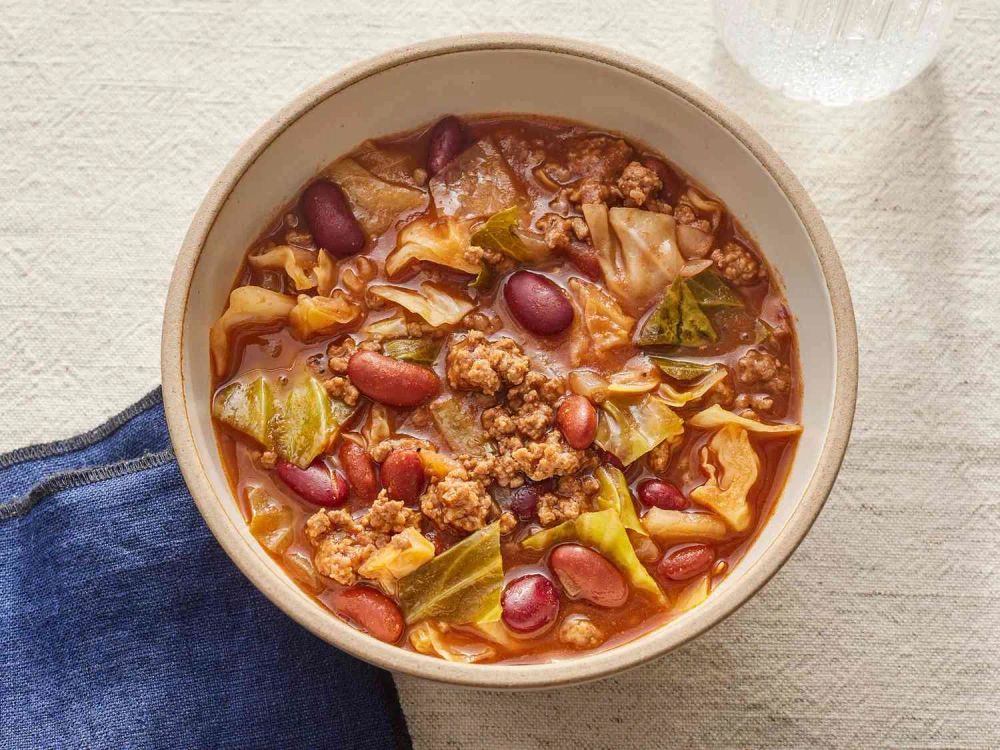 Cabbage Beef Soup