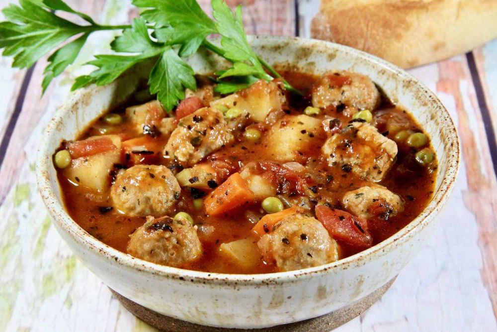 Turkey Meatball Stew