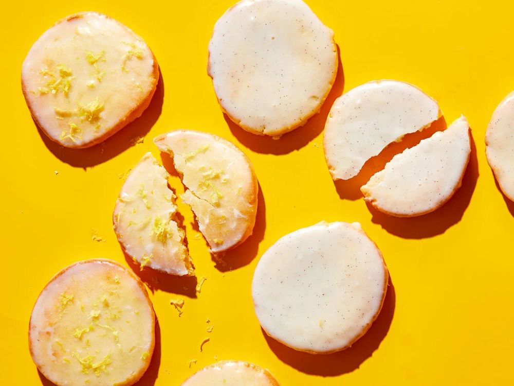 Air Fryer Lemon Freezer Cookies