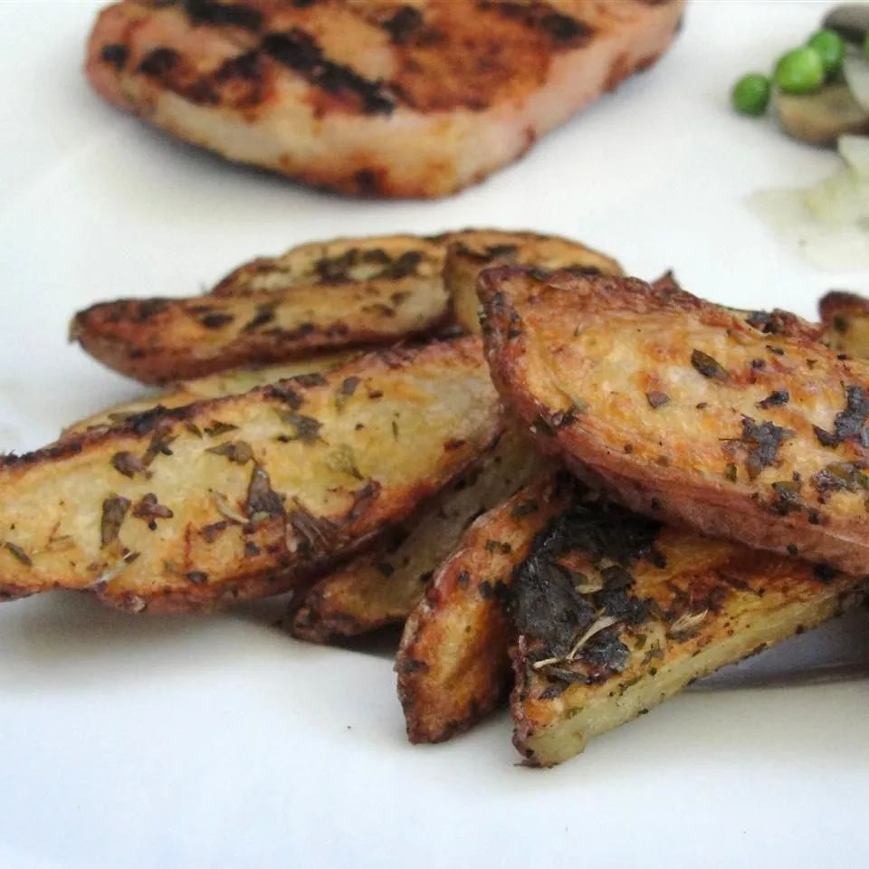 Herby Roasted Potato Wedges