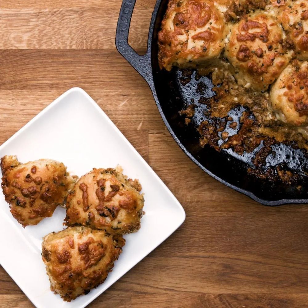 Chorizo Pull Apart Bread