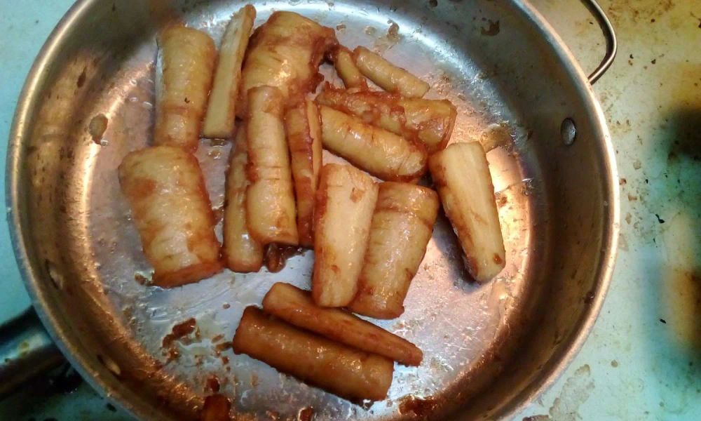 Glazed Parsnips