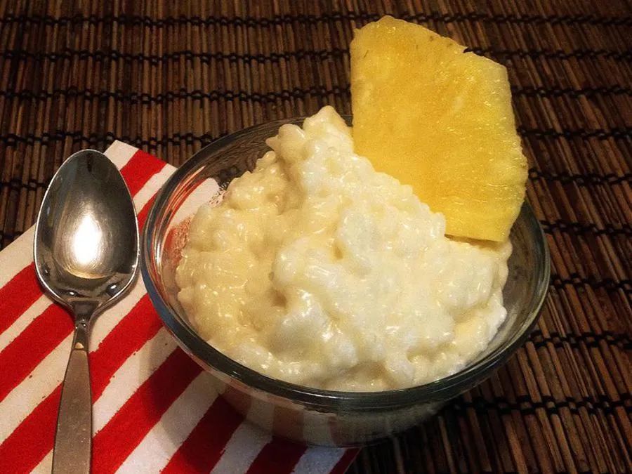 Coconut Rice Pudding