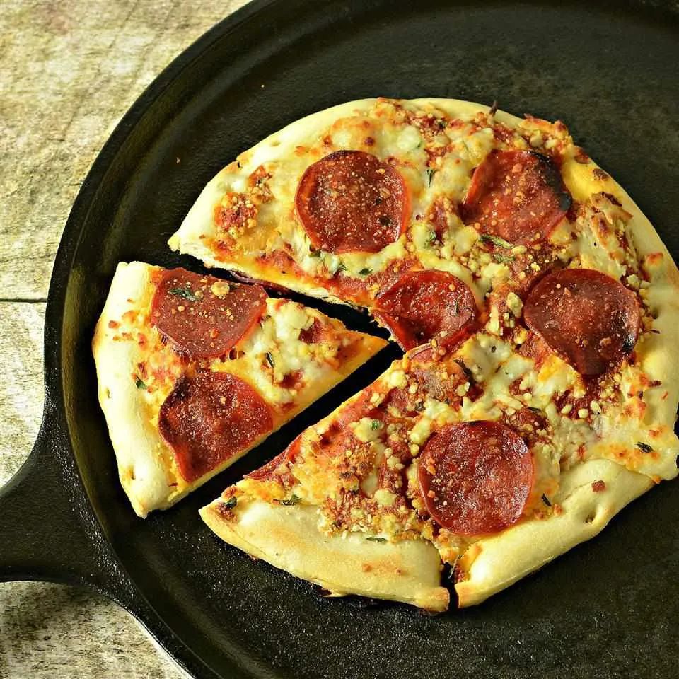 Campfire Pepperoni Pizza