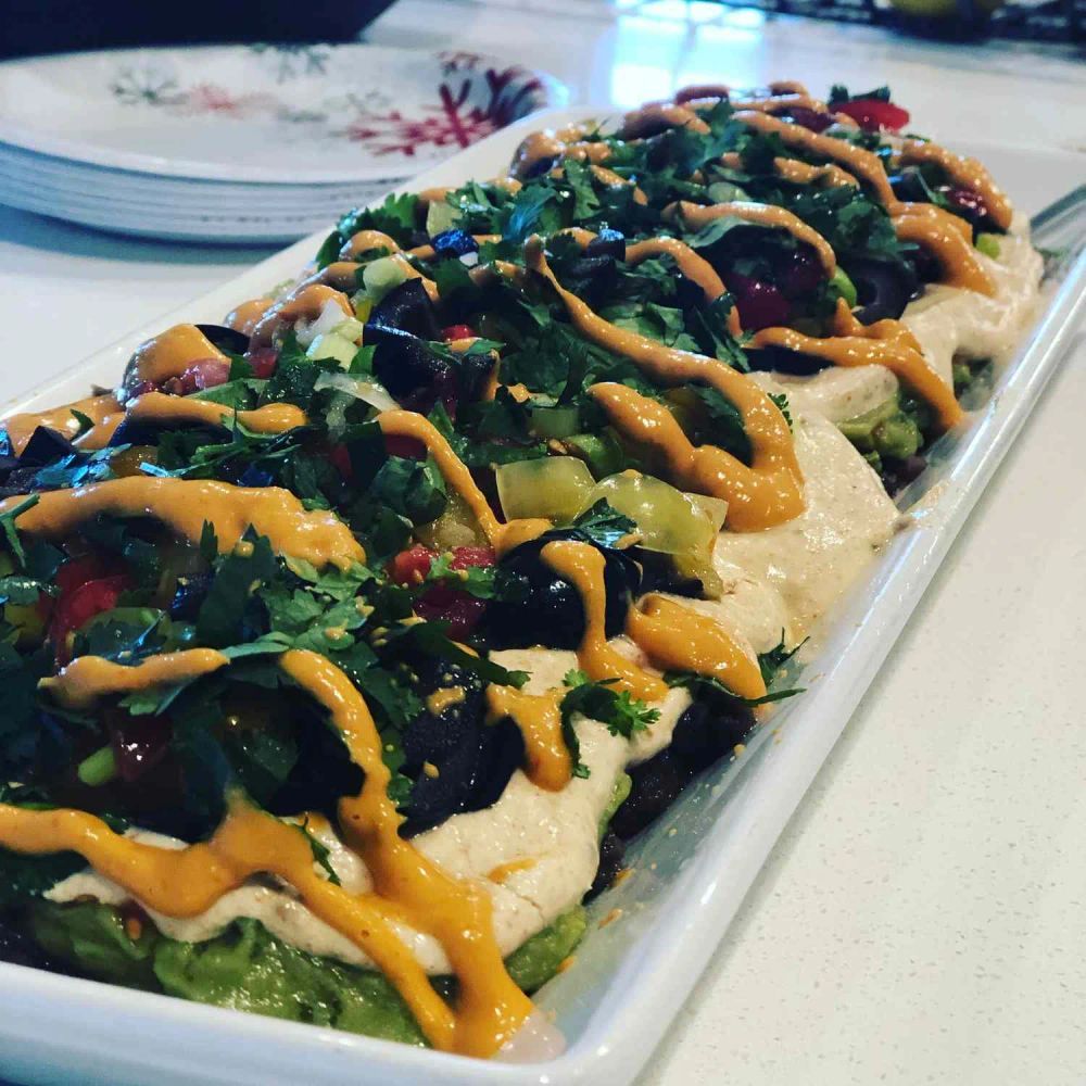 Vegan Loaded Nachos