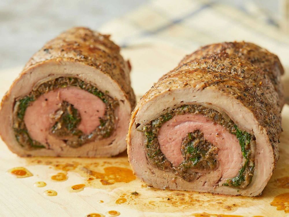 Stuffed Pork Tenderloin