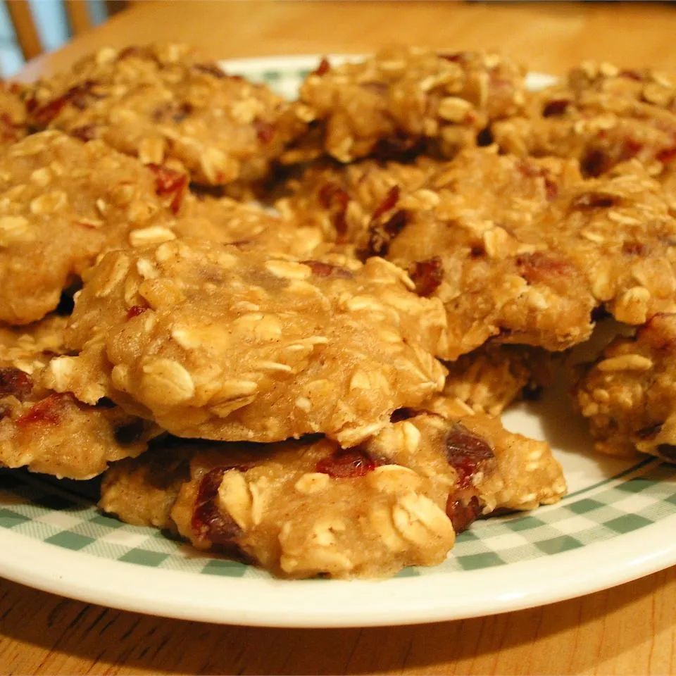 Egg-Free Low-Fat Oatmeal Cookies