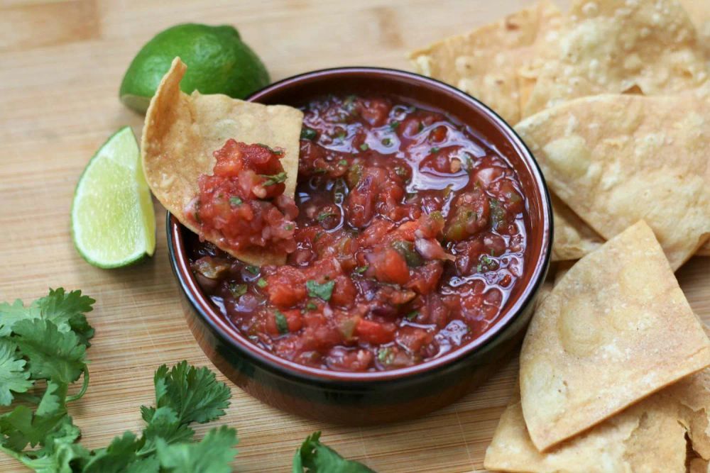 Simple Smoked Salsa