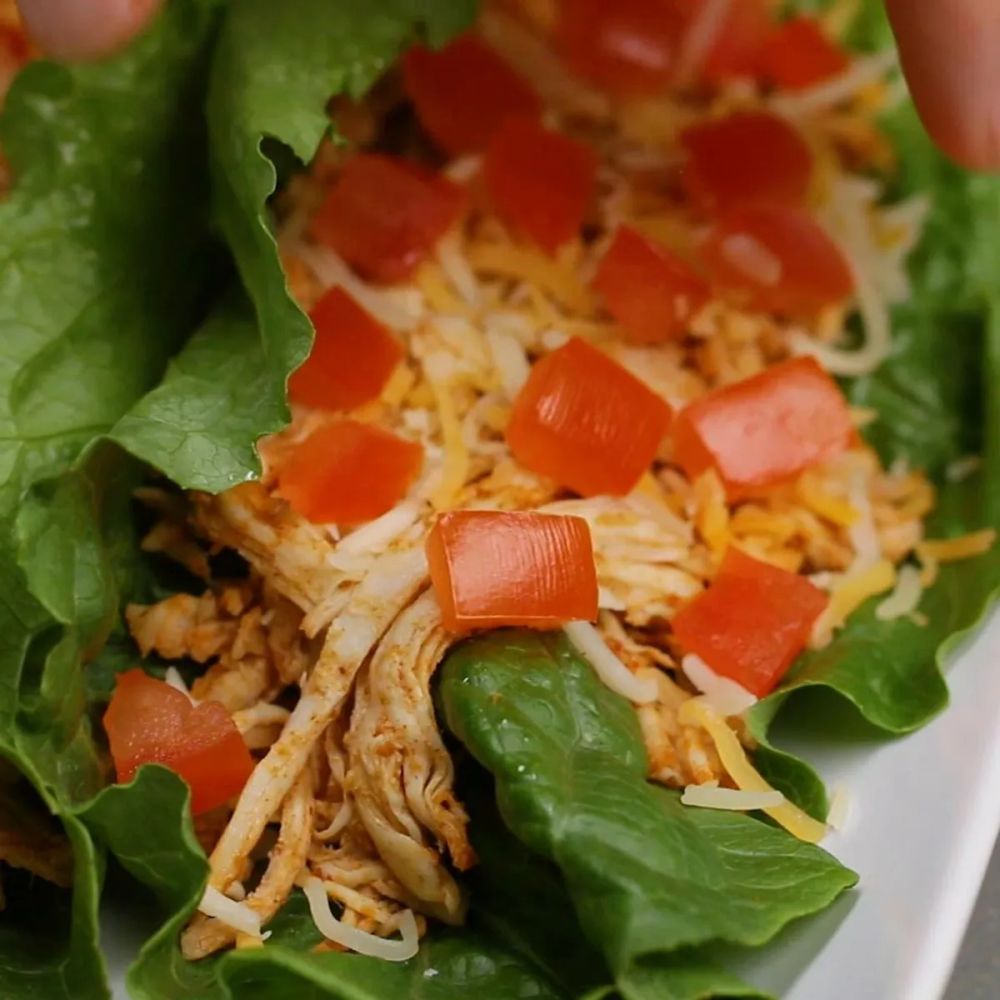 Chicken Taco Lettuce Cups