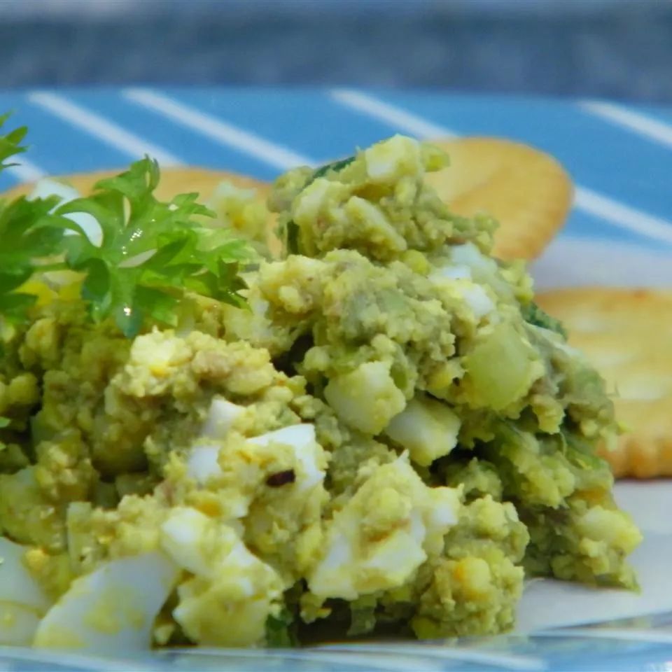 Light Avocado Egg Salad