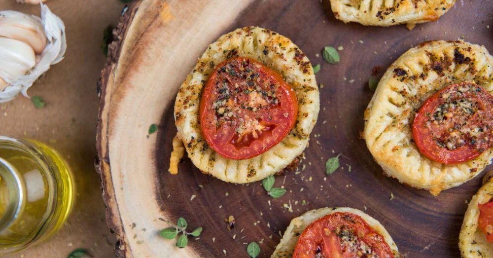 Stuffed Pull Apart Tomato Tart