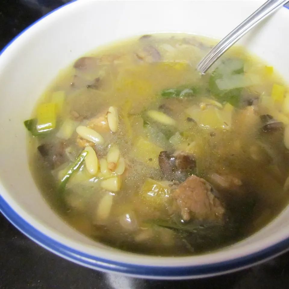 Mushroom and Leek Soup