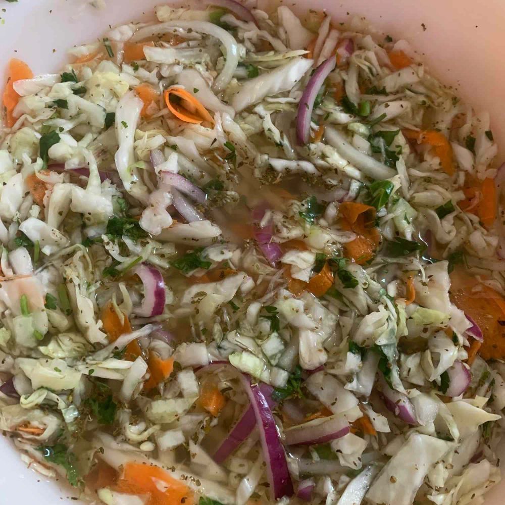 Curtido (Salvadoran Pickled Slaw)