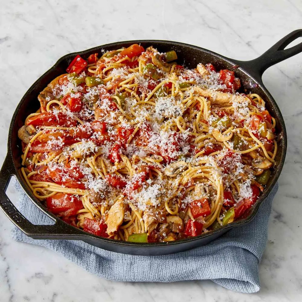 Skillet Chicken Pasta