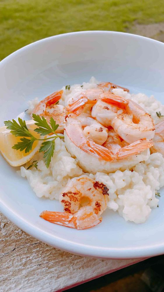 Lemony Shrimp Risotto