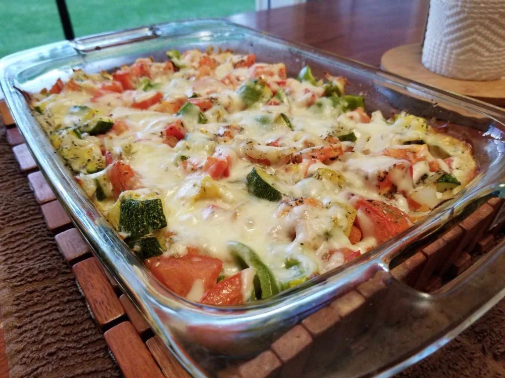 Zucchini and Cheese