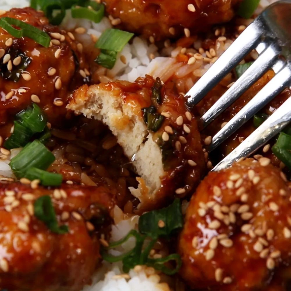 Chicken Teriyaki Meatballs