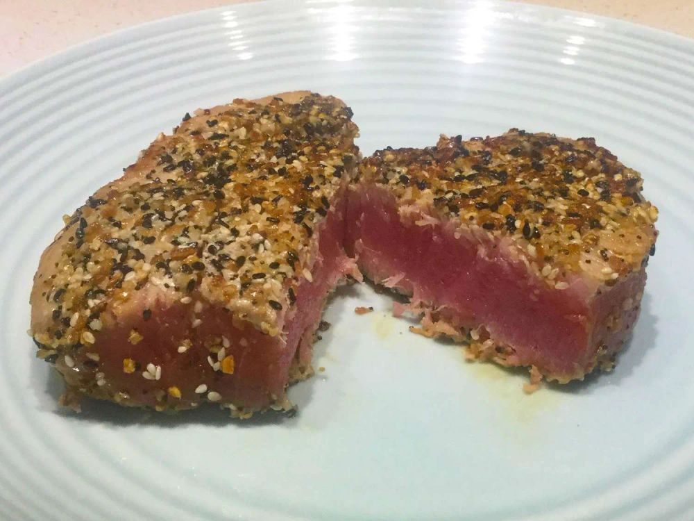 Asian Sesame Seared or Grilled Tuna (Gluten Free)