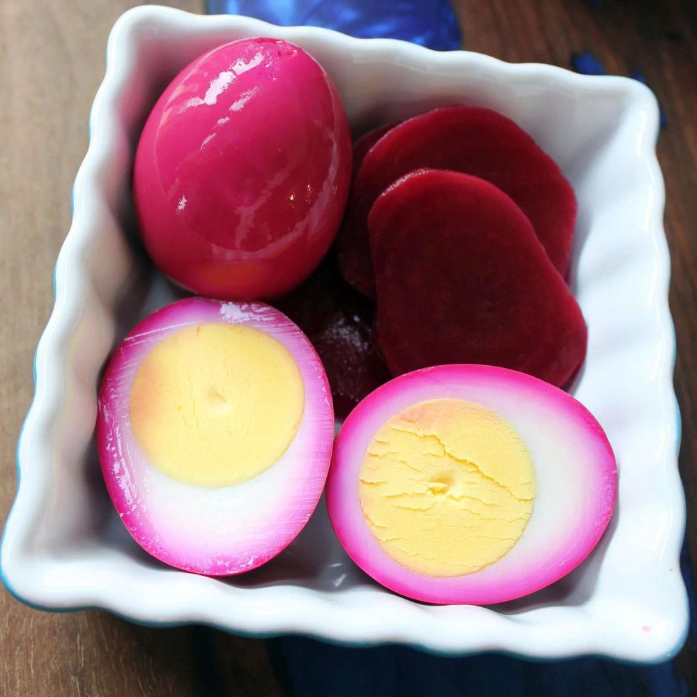 Quick Pickled Eggs and Beets