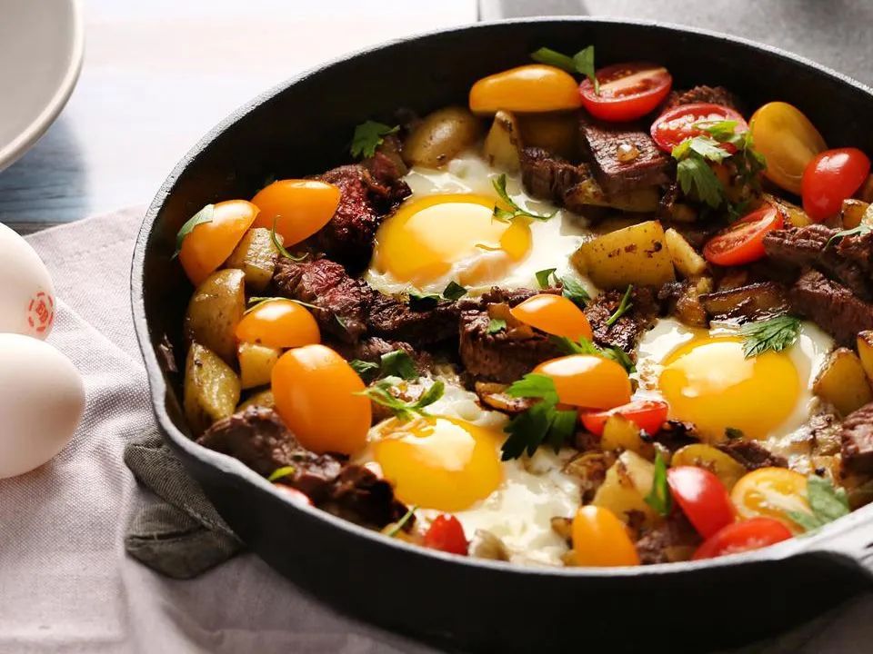 Steak and Egg Hash