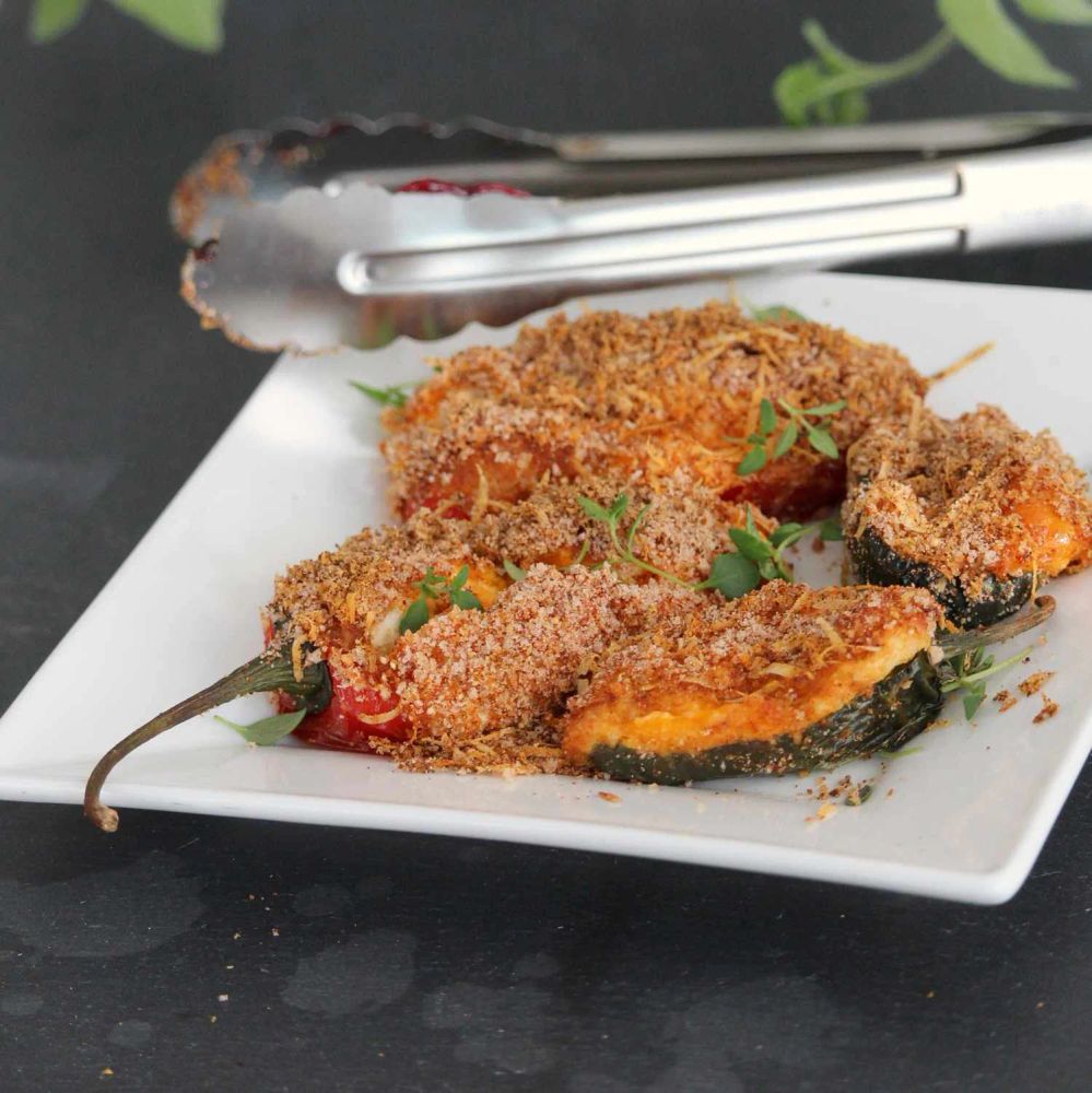 Triple Cheese Gluten-Free Jalapeno Poppers