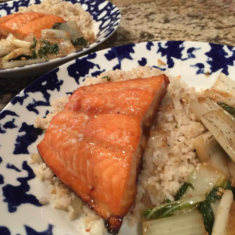 Orange Soy-Glazed Salmon