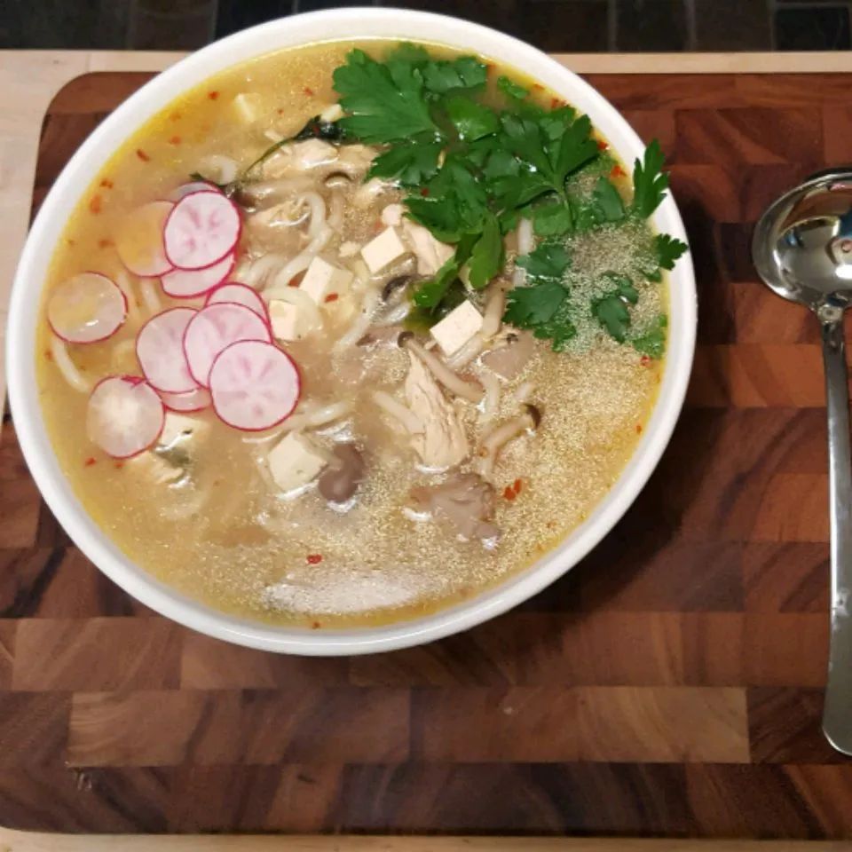 Miso Soup with Shiitake Mushrooms