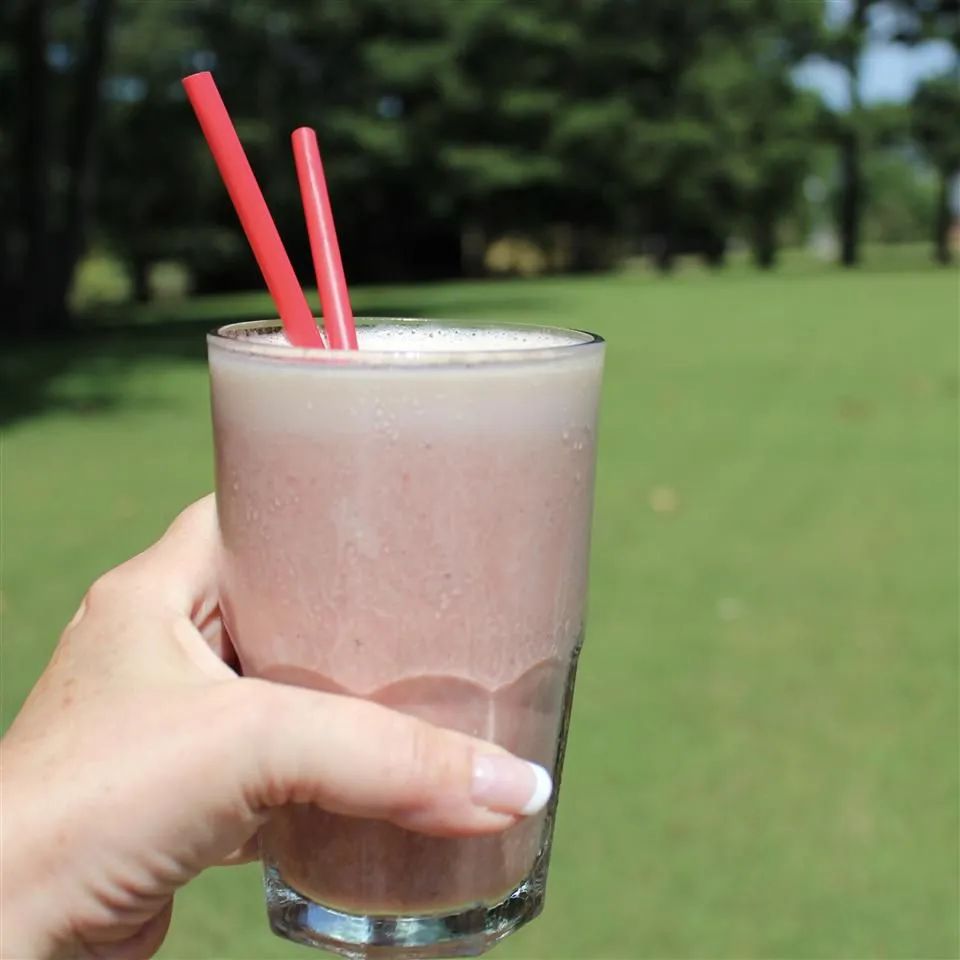 Strawberry Banana High-Protein Shake