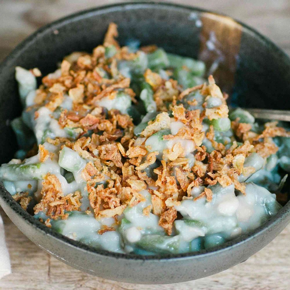 Slow Cooker Green Bean Casserole