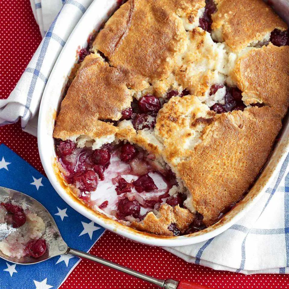 Fresh Cherry Cobbler