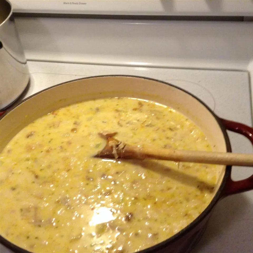 Creamy After-Thanksgiving Turkey Soup