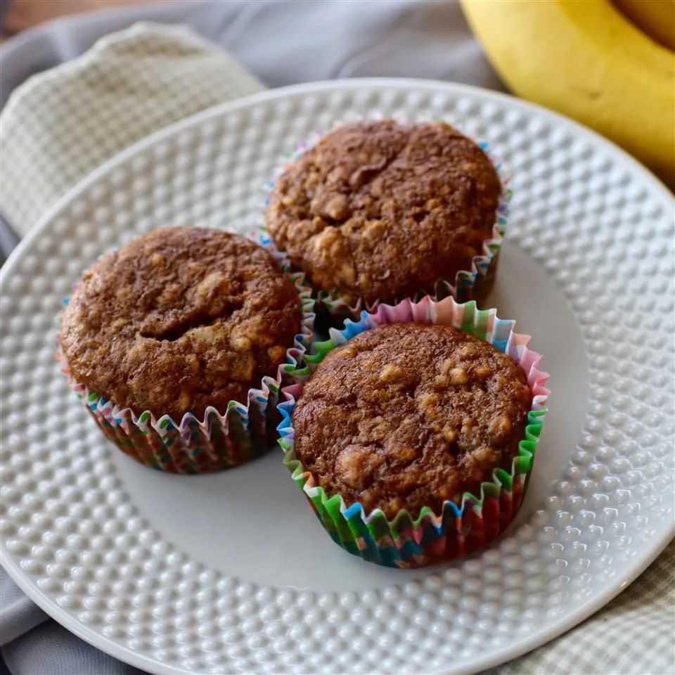 Sinfully Moist Banana Muffins