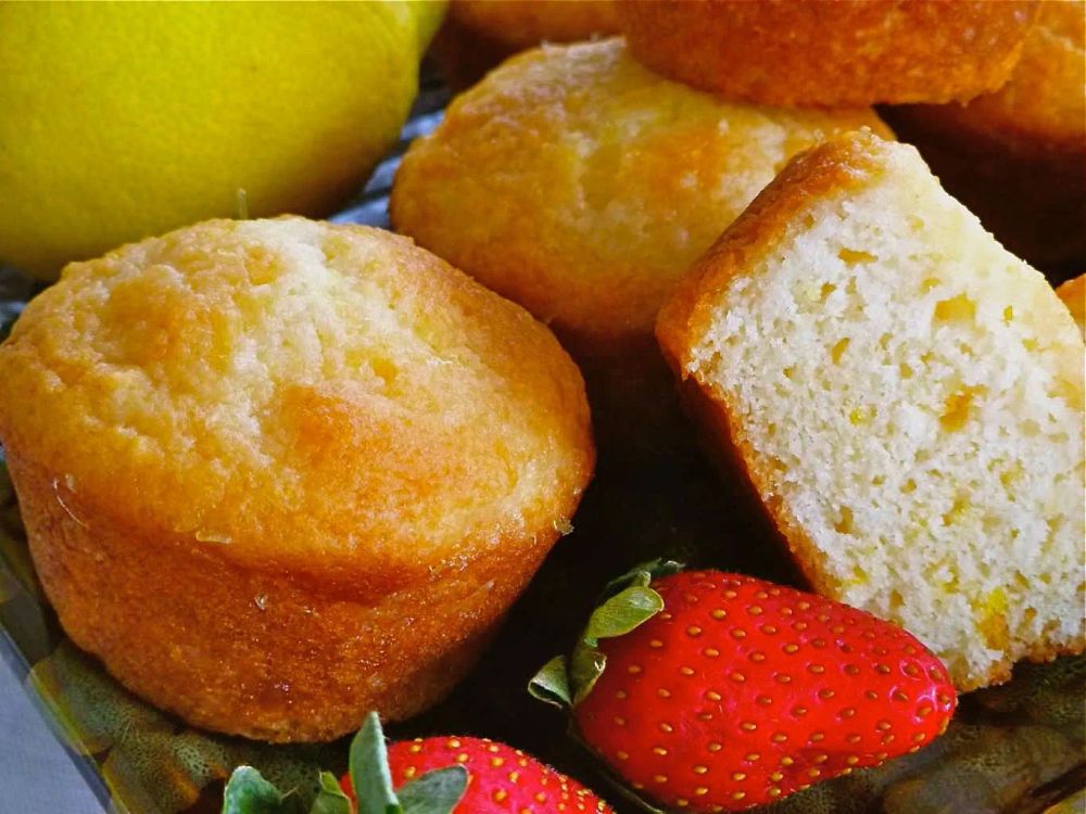 Lemon Yogurt Muffins