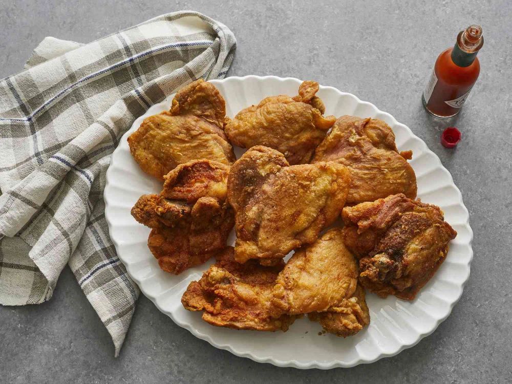 Easy Skinless Fried Chicken Thighs