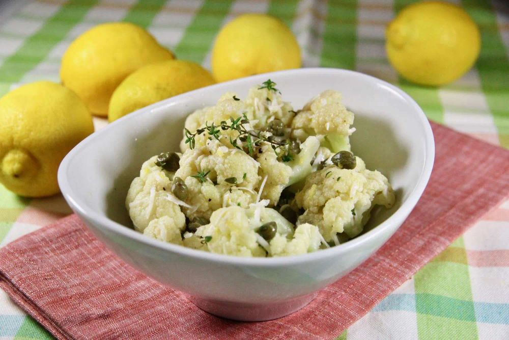 Cauliflower with Capers and Lemon