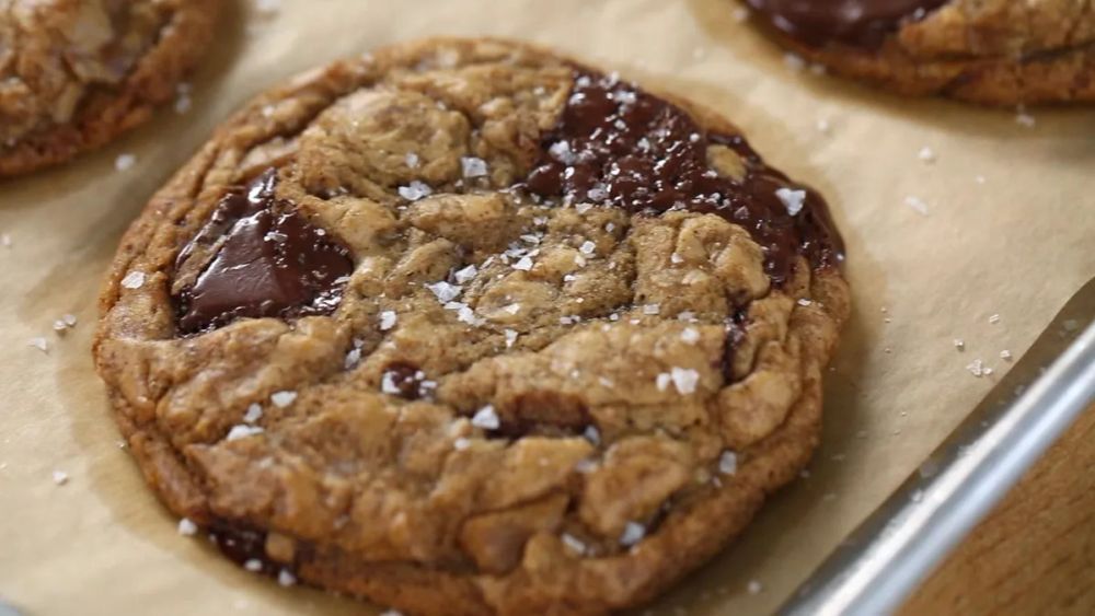 Brown Butter Toffee Chocolate Chip Cookies